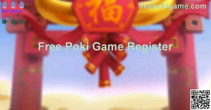 Free Poki Game Register hero image for freepokigame.com account creation